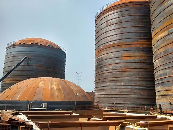 黄石港焦粉钢板仓